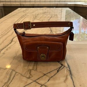 Coach Legacy Cognac Genuine Leather Purse